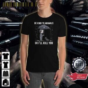 John Wick Be Kind To Animals Meme Keanu Reeves T-Shirt